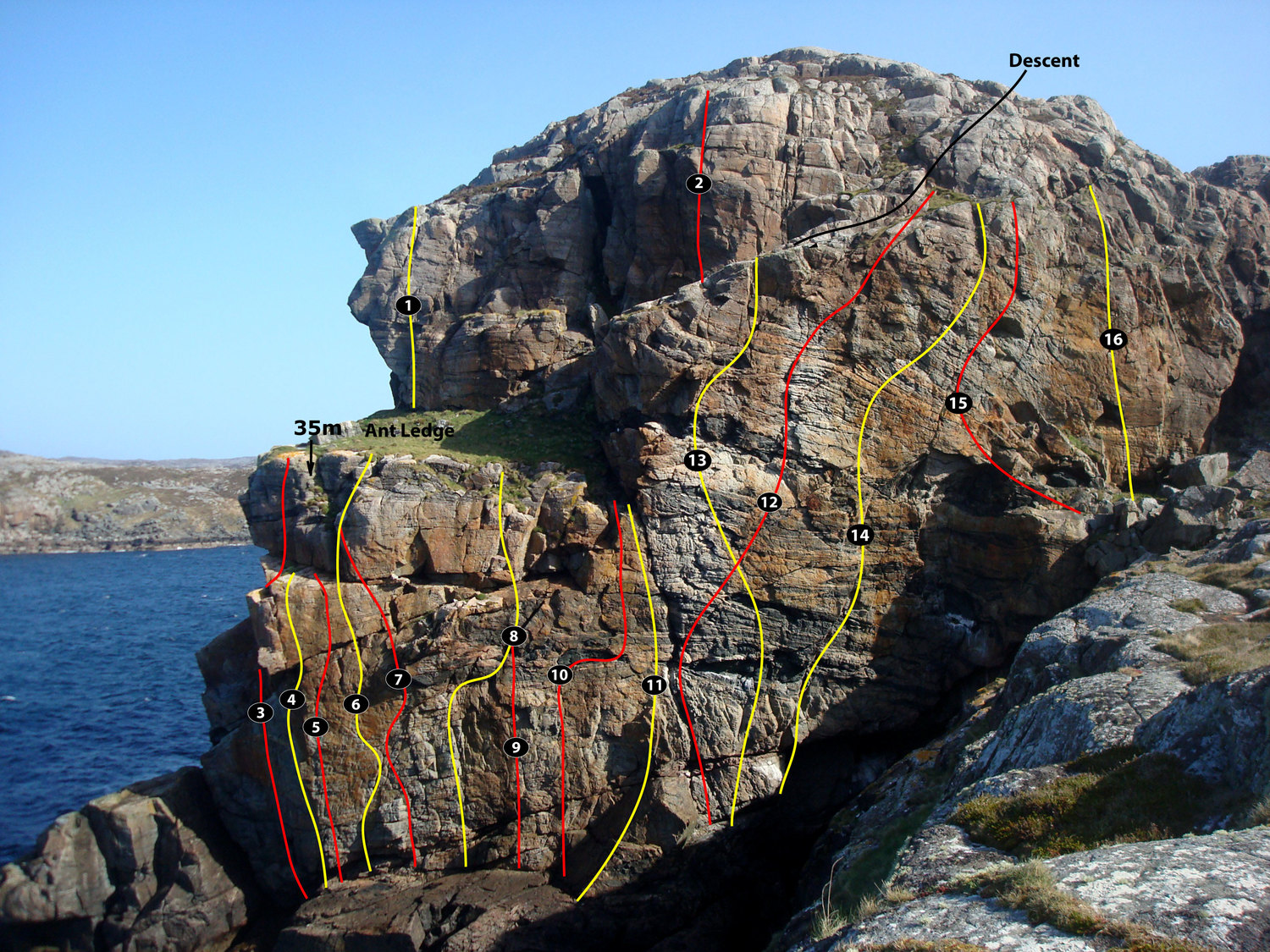 Burnished Wall South Facing