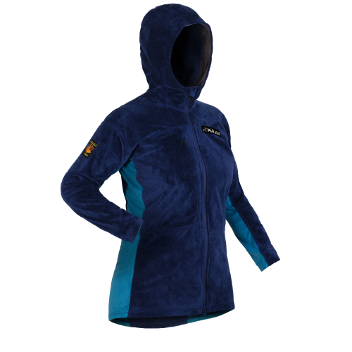 PARAMO WOMENS VENTURA PLUS FLEECE MIDNIGHT  NEON ANGLED.png